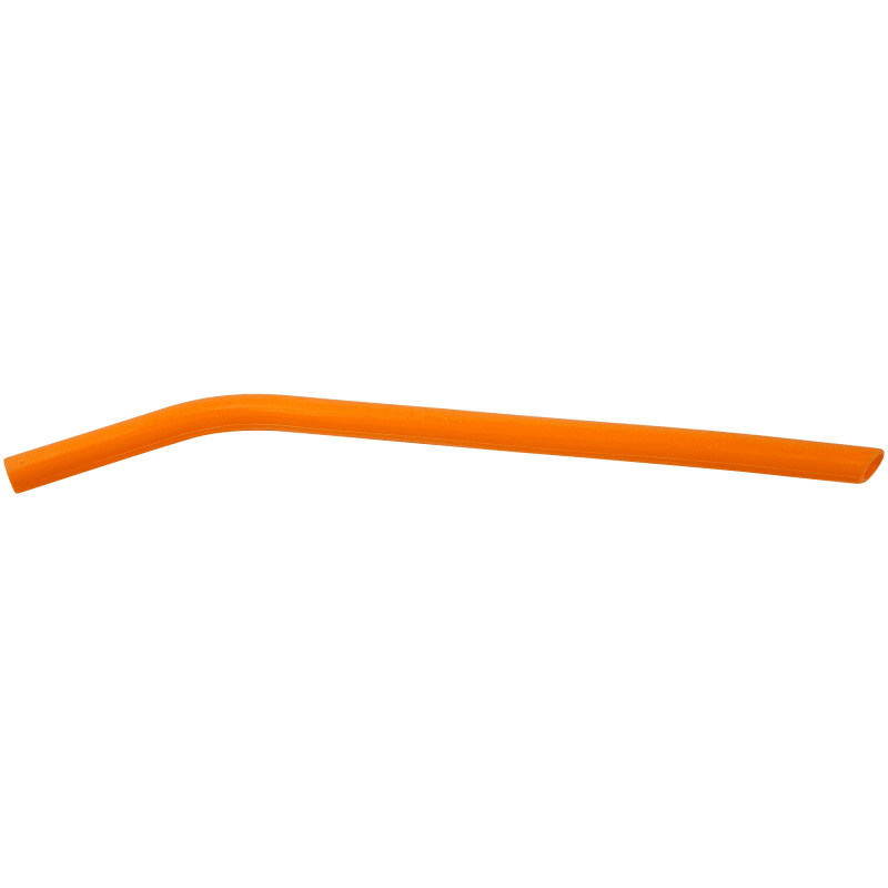 Orange Polar Camel Silicone Straw 7-16