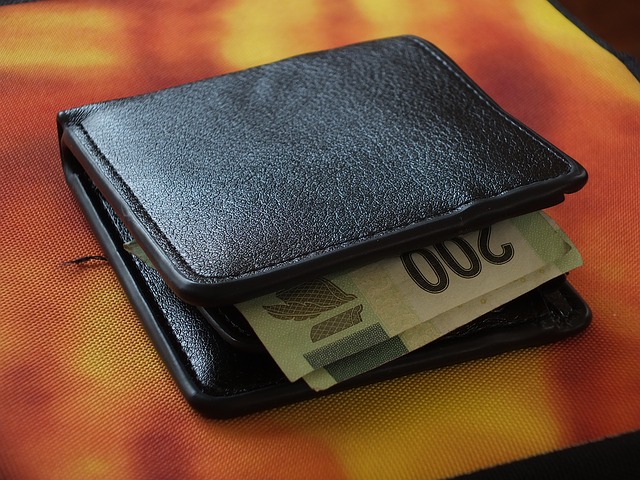 Men's Colorblock Wallet